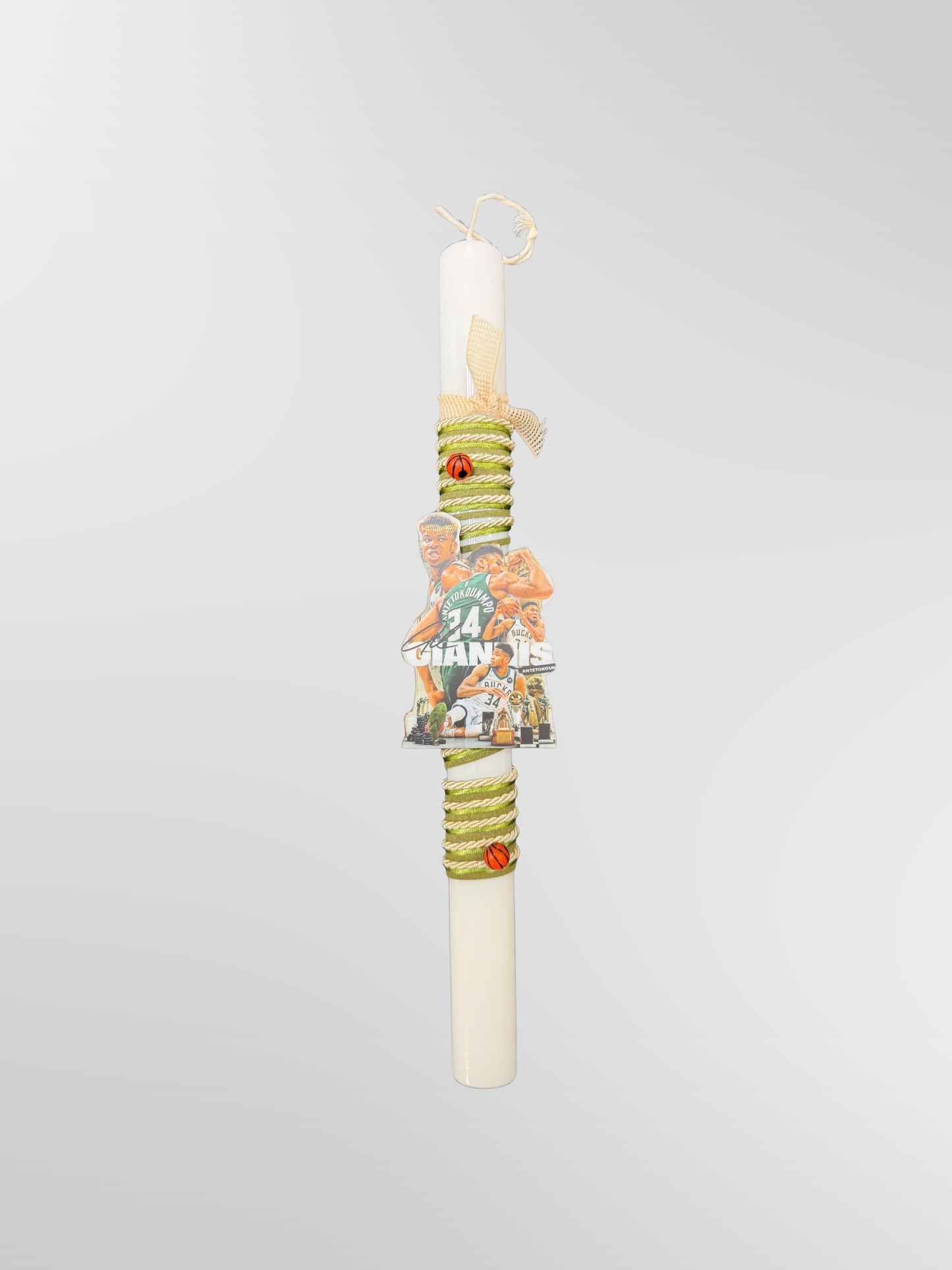 Lambada Easter Greek Candles Handmade 34