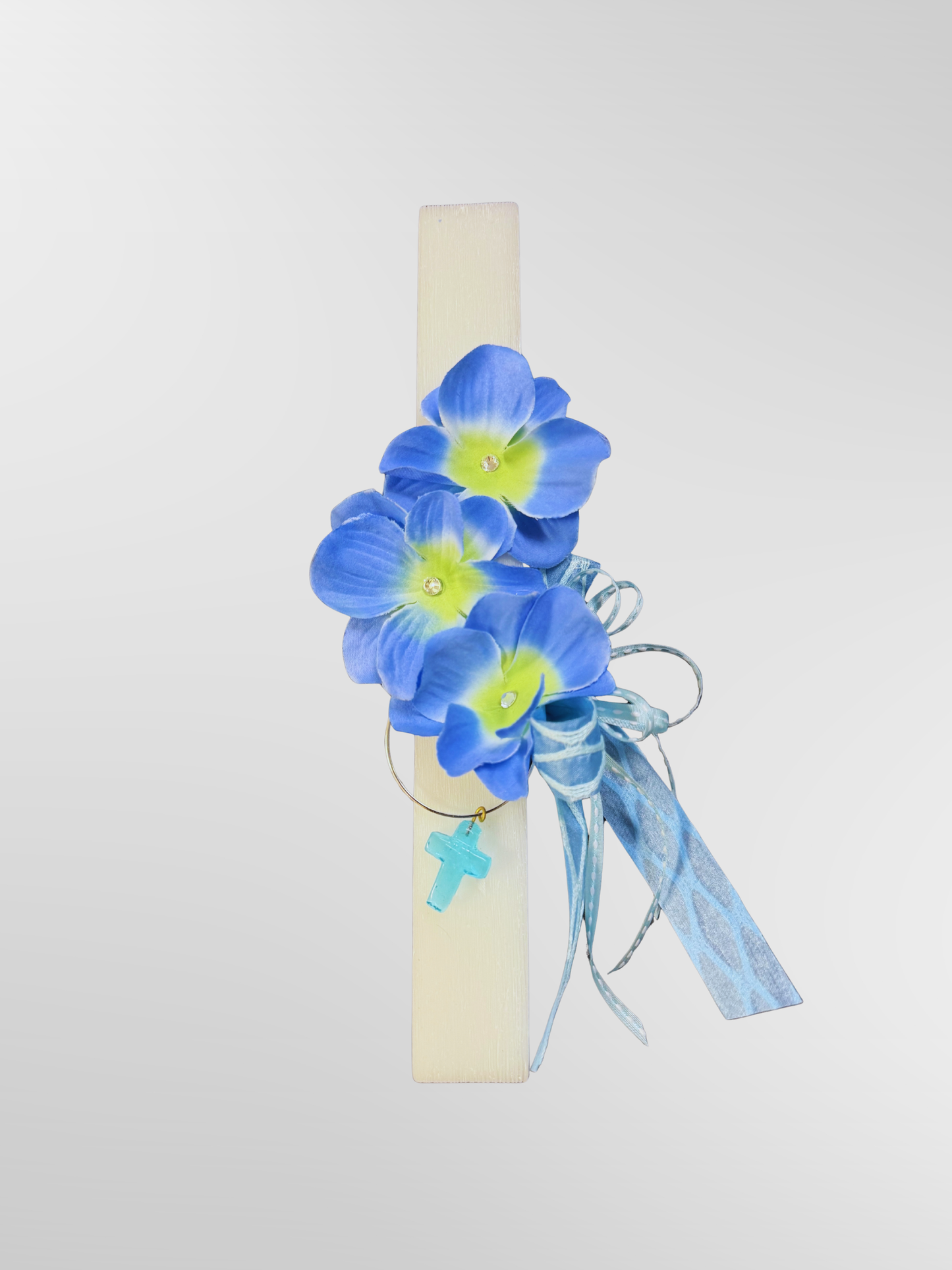 Lambada Easter Greek Candles Handmade Blue Boho