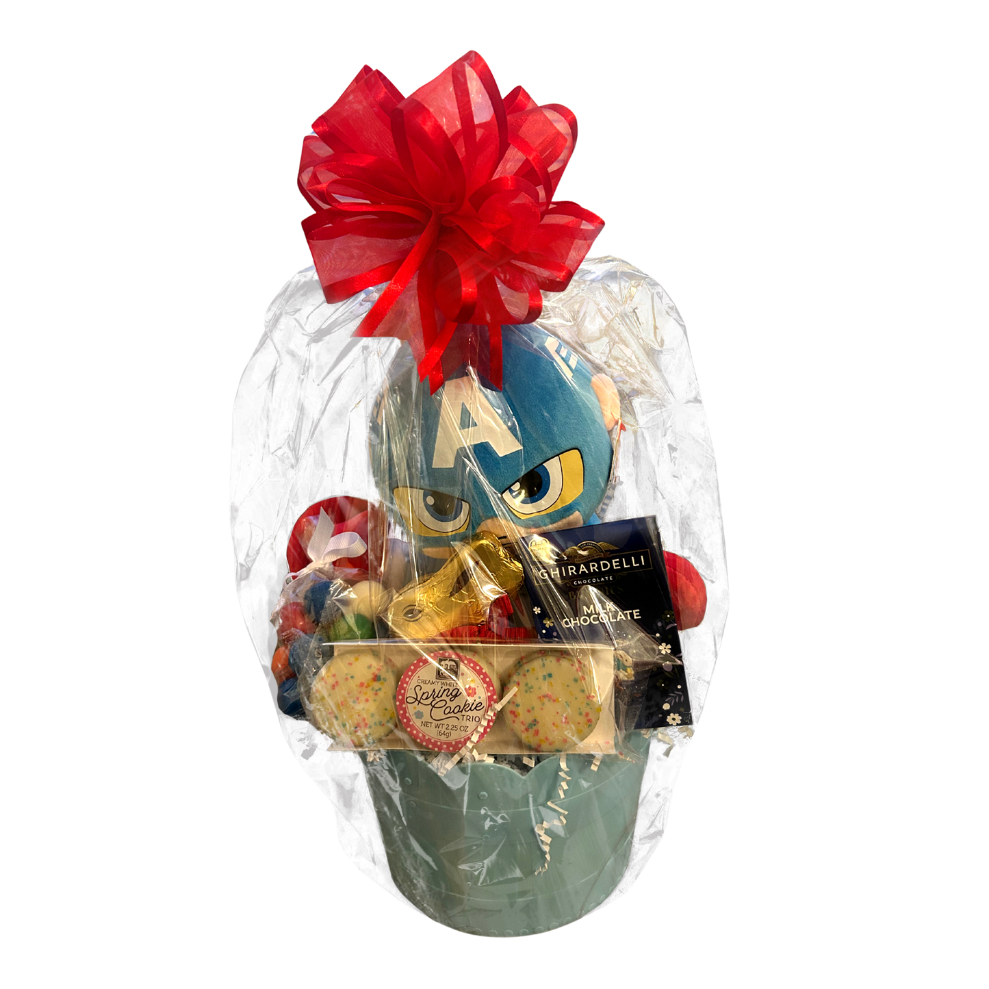 Greek Easter Basket Captain America