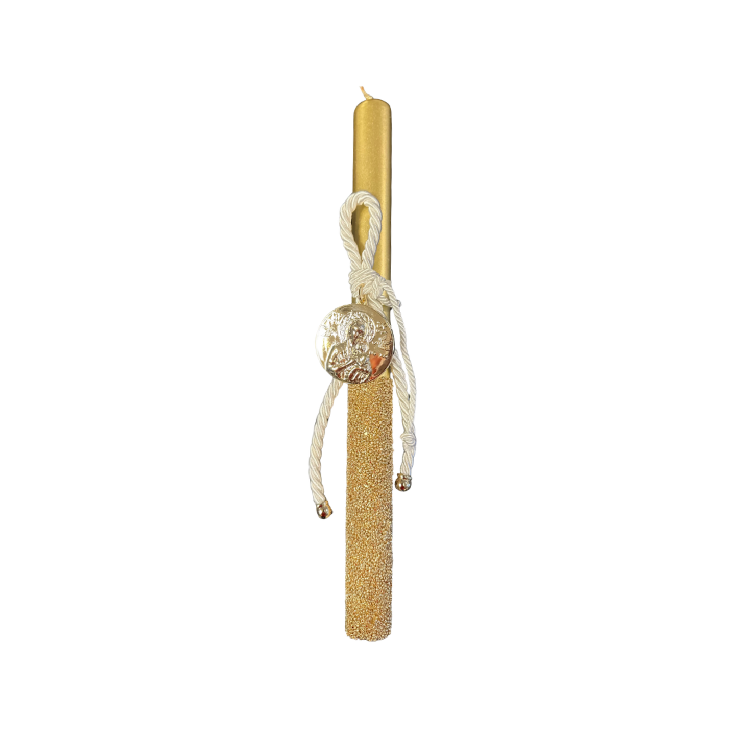 Lambada Easter Greek Candles Handmade Dazzle Gold Panagia