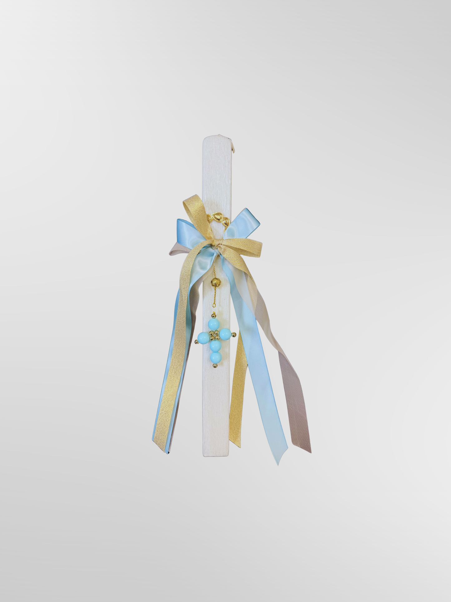 Lambada Easter Greek Candles Handmade Golden Sunrise Cross