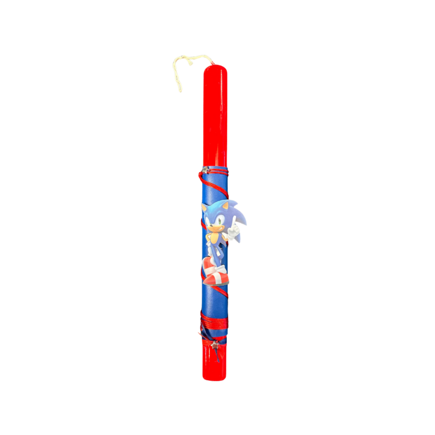 Lambada Easter Greek Candles Handmade Level Red Sonic