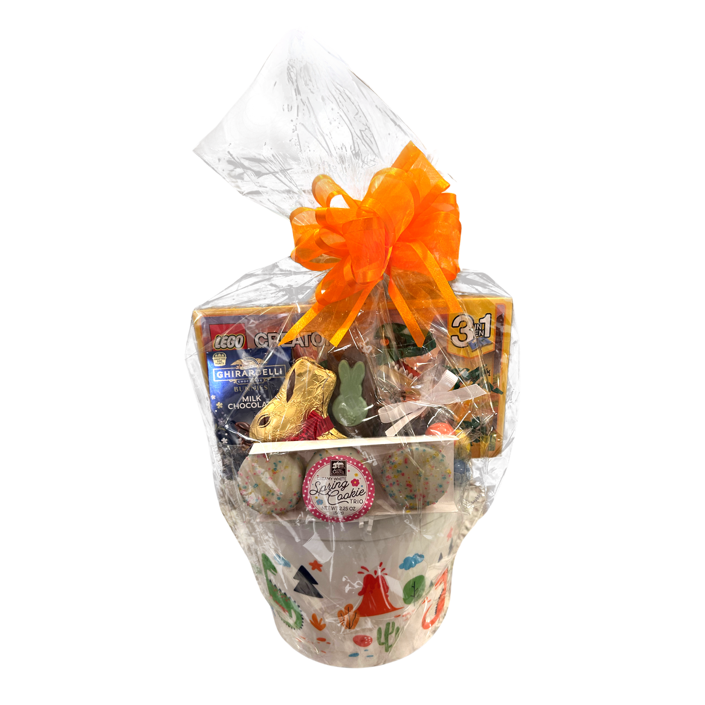 Greek Easter Basket T-Rex LEGO