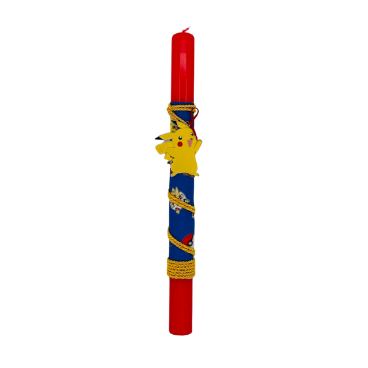 Lambada Easter Greek Candles Handmade Red Pokemon