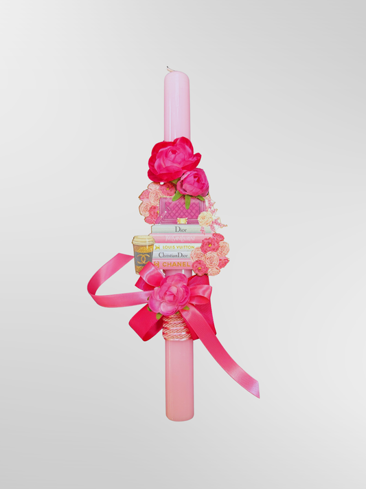 Lambada Easter Greek Candles Handmade Flowers and Dior Dreams