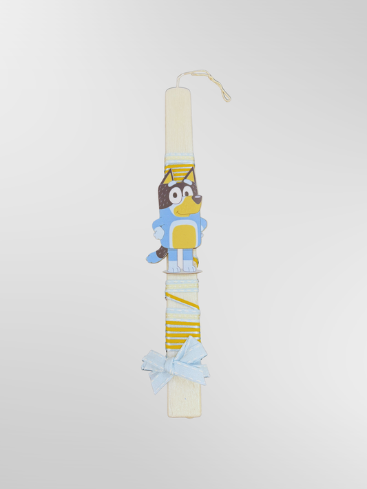 Lambada Easter Greek Candles Handmade Hi Bluey