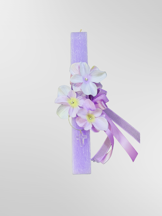 Lambada Easter Greek Candles Handmade Lilac Boho