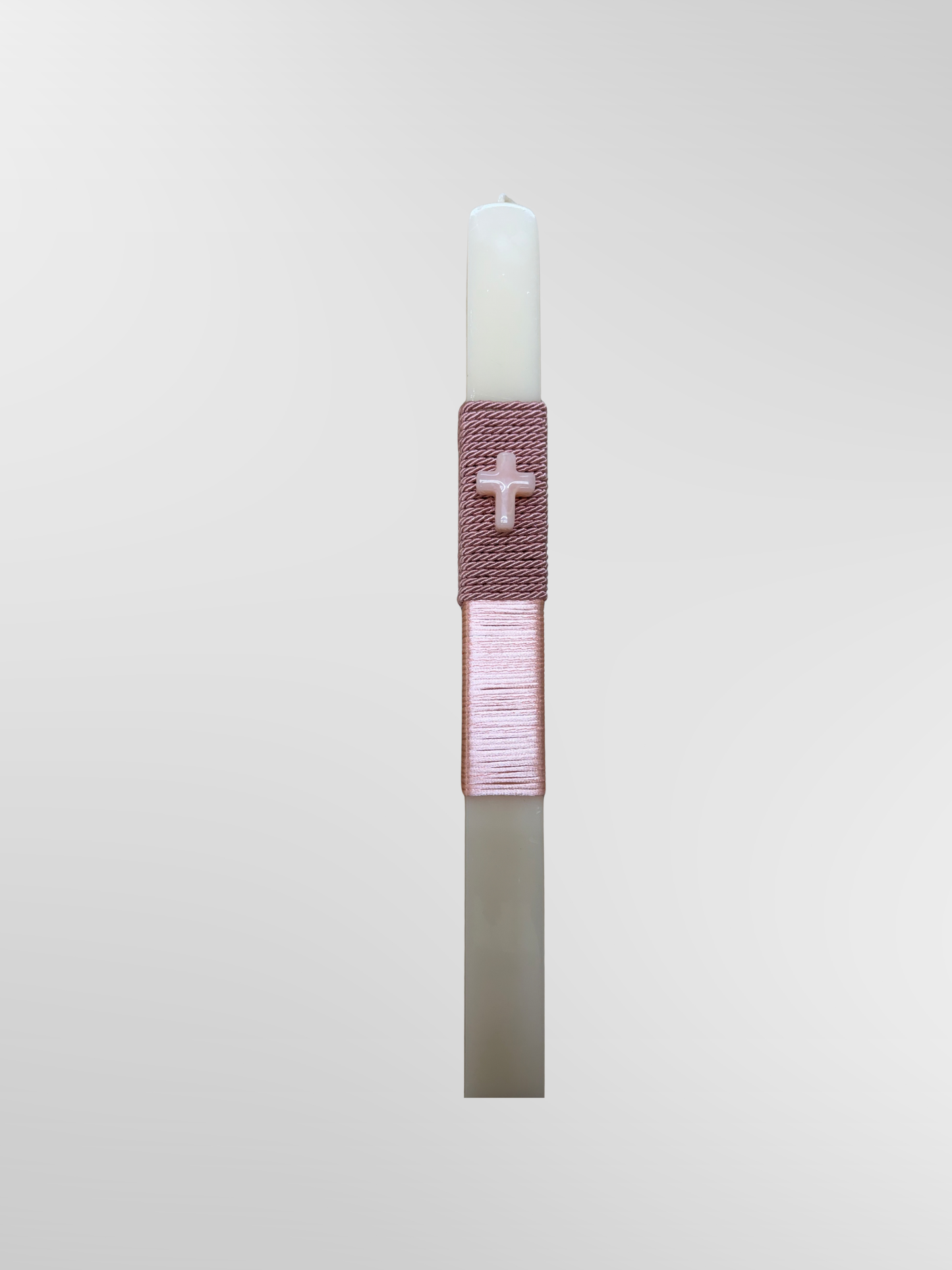 Lambada Easter Greek Candles Handmade Le Pink Cross