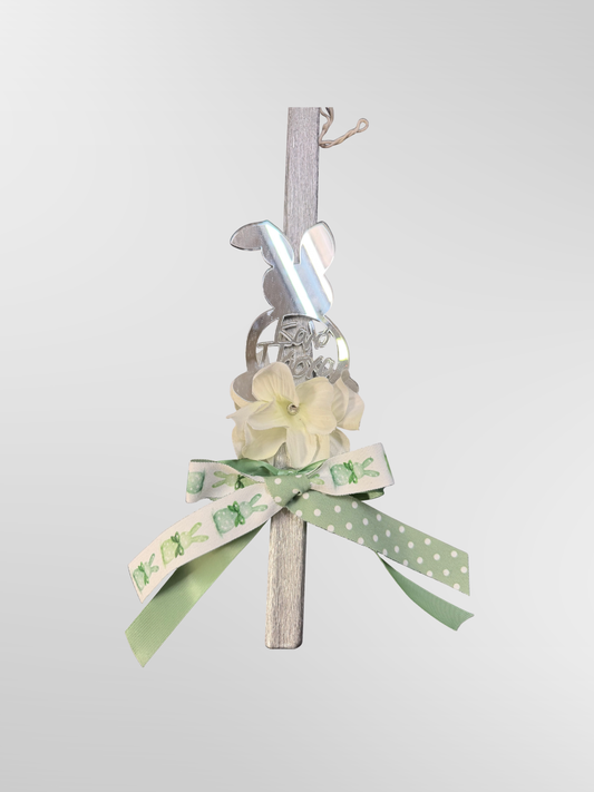 Lambada Easter Greek Candles Handmade Pistachio Pascha