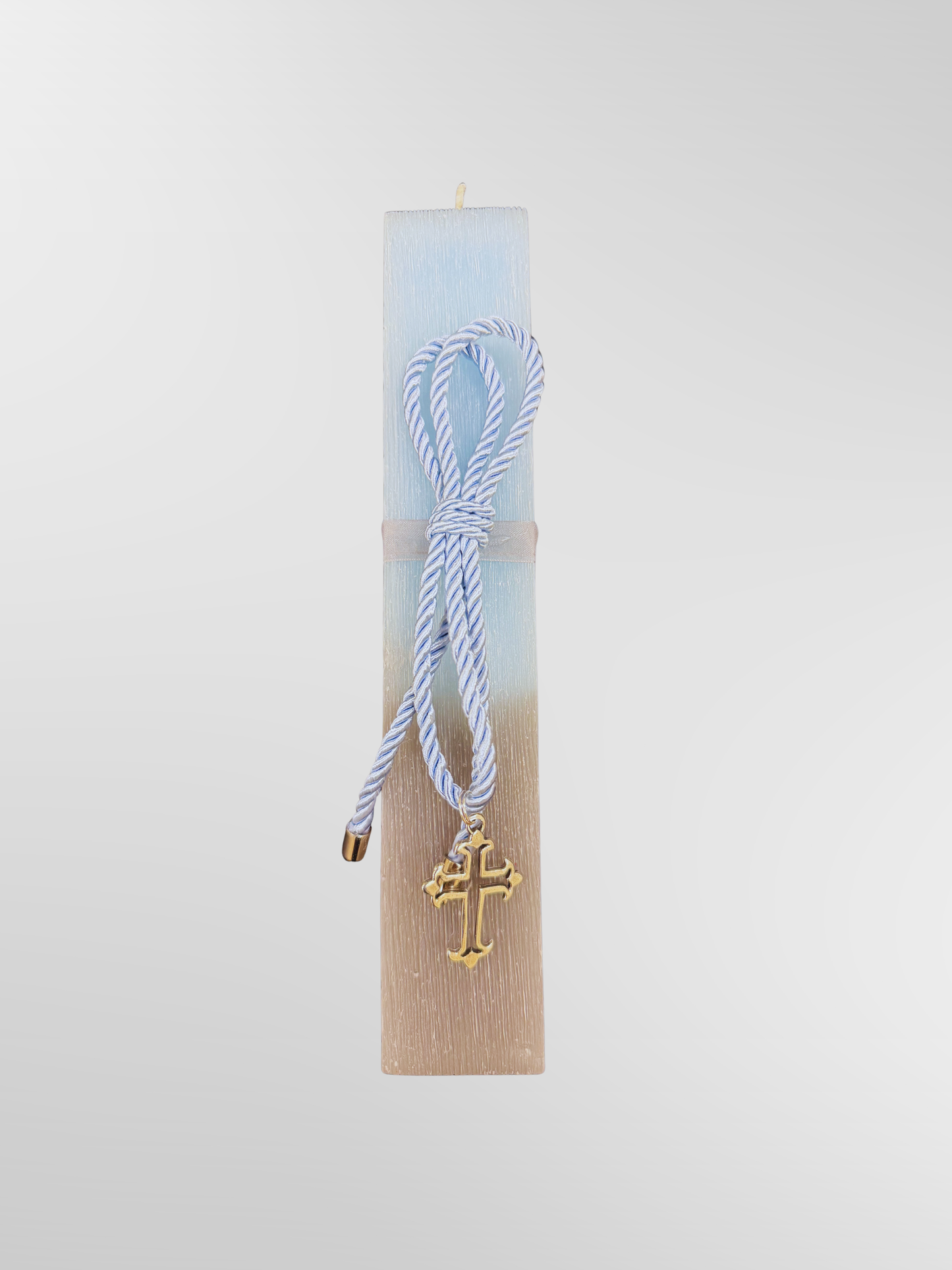 Lambada Easter Greek Candles Handmade Sky Ombre Delicato