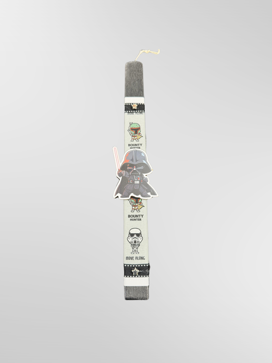 Lambada Easter Greek Candles Handmade Tiny Darth Vader