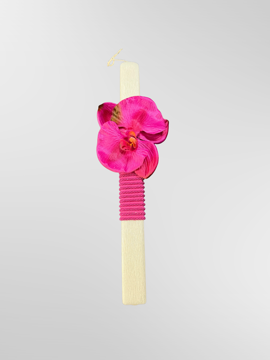 Lambada Easter Greek Candles Handmade Tropical Orchid